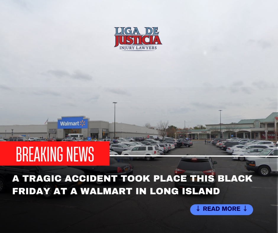 Breaking News: A tragic accident at a Long Island Walmart store on Black Friday.